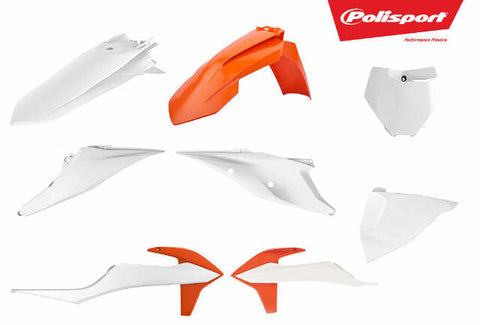 POLISPORT PLASTIC BODY KIT OEM COLOR KTM 90912