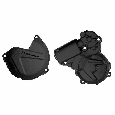 POLISPORT KIT CLUTCH + IGNITION BLACK KTM/HUS 90966