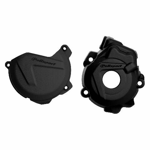 POLISPORT KIT CLUTCH + IGNITION BLACK KTM/HUS 90970