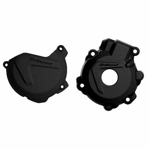 POLISPORT KIT CLUTCH + IGNITION BLACK KTM/HUS 90978