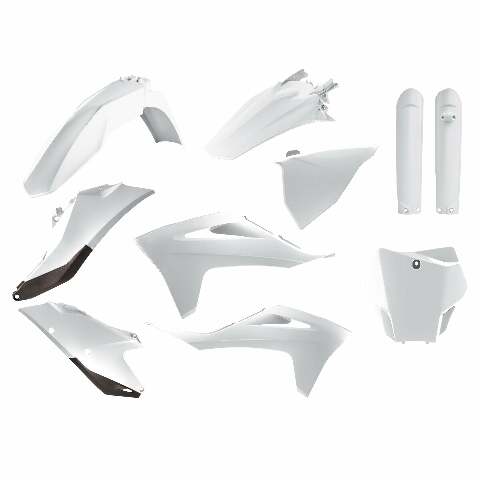POLISPORT FULL MX KIT WHITE GAS 91065