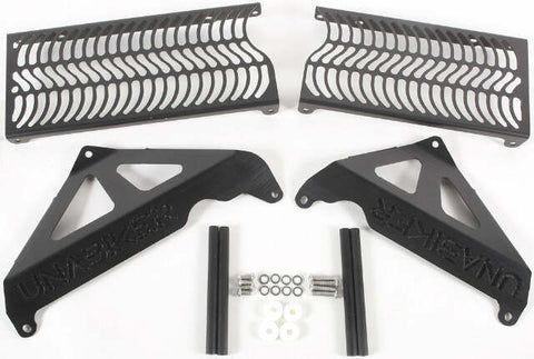 UNABIKER RADIATOR GUARD (BLACK) KKLX09250S-K
