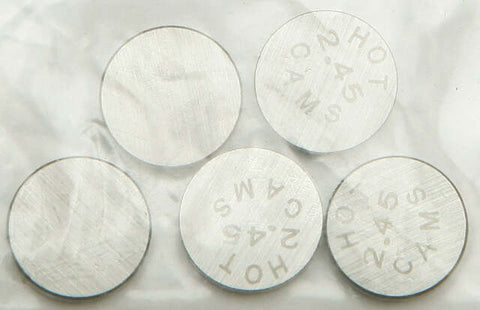 HOT CAMS VALVE SHIMS 10.00X2.45MM 5/PK 5PK1000245