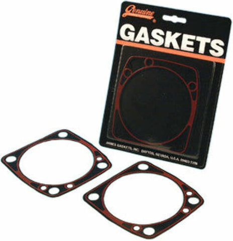 JAMES GASKETS GASKET CYL BASE FRONT/REAR METAL W/BEAD 2/PK 16777-94