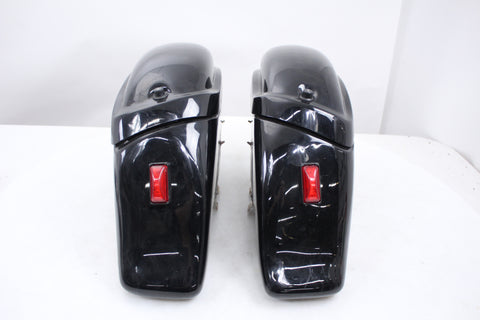 Yamaha Left Right Saddlebags Set Yamaha XVS650 V-Star Custom 98-04 XVS 650