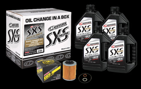 MAXIMA SXS QUICK CHANGE KIT 5W40 WITH OIL FILTER CAN-AM 90-469013-CA
