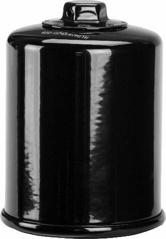 HARDDRIVE VICTORY OIL FILTER BLACK WITH HEX NUT PS198N