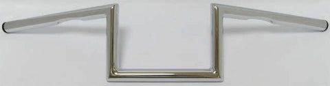 HARDDRIVE Z-BAR ONE INCH DIMPLED 6 INCH CHROME 21-228