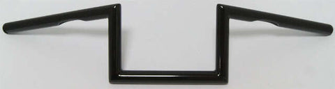 HARDDRIVE Z-BAR ONE INCH DIMPLED 6 INCH GLOSS BLACK 21-228GB