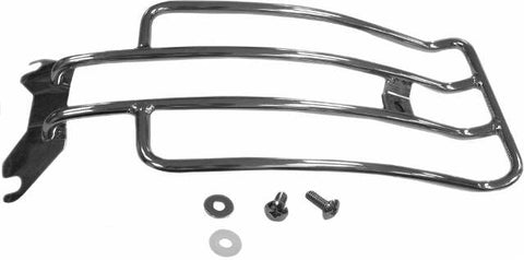 HARDDRIVE SOLO LUGGAGE RACK CHROME 05-17 FLSTF C77-0075