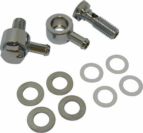 HARDDRIVE BREATHER BOLTS W/FITTINGS BT 93-98 XL 91-16 38-133