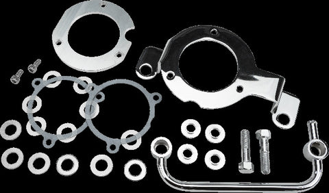 HARDDRIVE M8 BREATHER KIT CHROME 120426