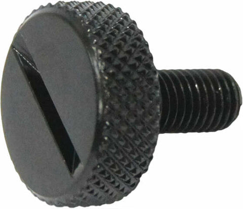 HARDDRIVE QUARTER TURN THUMB SCREW 1/4- 1/4 IN-28 BLACK 05-096BK