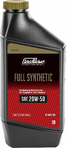 HARDDRIVE FULL SYNTHETIC ENGINE OIL 20W-50 1QT 198502