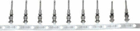 NAMZ CUSTOM CYCLE PRODUCTS DEUTSCH STAMPED MALE TERMINALS HD# 72190-94 100-PK STAMP-PINS