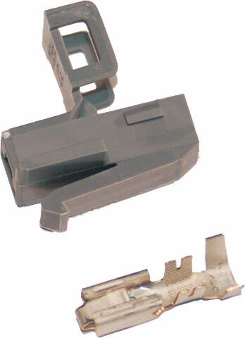 NAMZ CUSTOM CYCLE PRODUCTS 1-PIN B+ FEM CONN W/MATING FEM TRMNL 5-PK HD 72260-04 ND-FBP