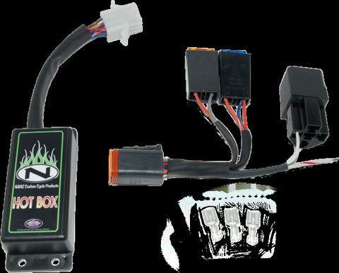 NAMZ CUSTOM CYCLE PRODUCTS AMERICAN IRONHORSE REPLACEMENT POWER HARNESS W/PNP FLASHER NAIH-RPH10