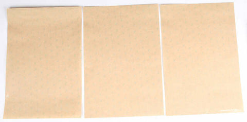 D-COR UNIVERSAL NUMBER PLATE CLEAR 3/PK 40-80-106