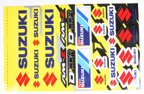 D-COR SUZUKI DECAL SHEET 40-40-104