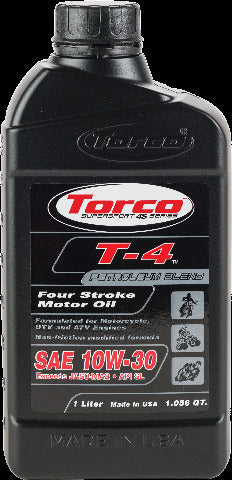 TORCO T-4 4-STROKE MOTOR OIL 10W30 1L T611030CE