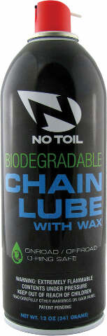 NO TOIL BIODEGRADABLE CHAIN LUBE W/WAX 12OZ NT401
