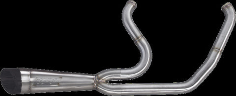 TBR COMP S 2IN1 EXHAUST TOURING BRUSHED 005-4950199