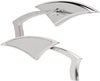 Harley-Davidson 1984-2019 Power Mirrors Chrome BAGGERNATION