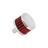 K&N Breather Filter Chrome 1/2in Crankcase Vent Air Filter - Remote Mount