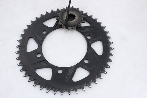Vortex Front Rear Sprockets Set Kawasaki EX250 Ninja 08-12 EX 250