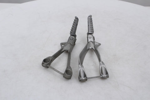 Left Right Rear Passenger Footpegs Bracket Set Kawasaki ZX6R 636 Ninja 05-06 OEM