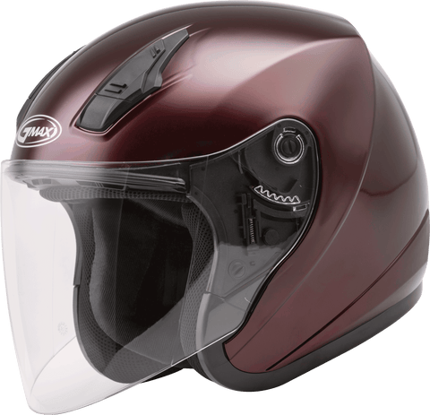 GMAX OF-17 OPEN-FACE HELMET WINE RED MD G317105N