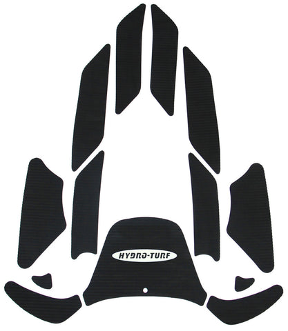 HYDRO-TURF TURF PAD POLARIS BLK SL/ SLX PRE 99/ PRO 785 '99-01 HT90 PSA BK