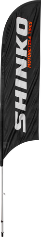 SHINKO SOLAR FLAG BLACK 11' 87-4983