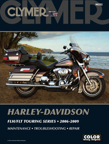 CLYMER REPAIR MANUAL HARLEY FLH/FLT CM252
