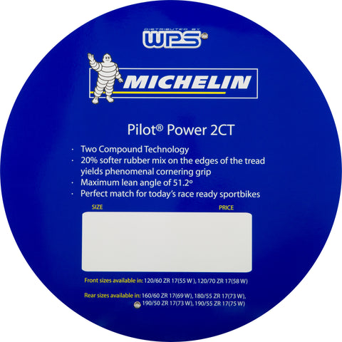 MICHELIN TIRE INSERT PILOT POWER 2CT PILOT POW 2CT INSERT