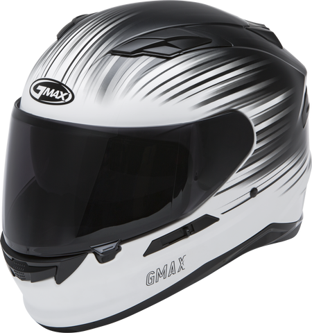 GMAX FF-98 FULL-FACE RELIANCE HELMET MATTE WHITE/BLACK MD F1982205