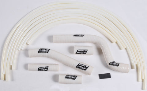 MOTO HOSE SILICONE HOSE KIT (WHITE) 24-26 W