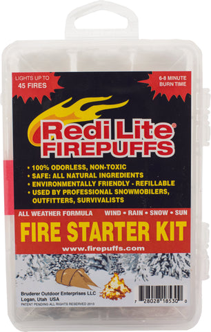 REDI LITE FIREPUFFS COMPLETE KIT COMPLETE KIT