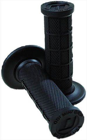 ODI MINI MX HALF WAFFLE GRIPS BLACK H01MMB