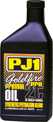 PJ1 GOLDFIRE PRO PREMIX 2T OIL LITER 8-16-1L