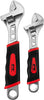 PERFORMANCE TOOL 2PC ADJUSTABLE WRENCH SET W30701
