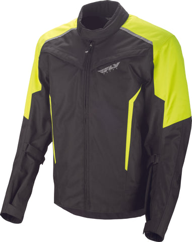 FLY RACING BASELINE JACKET HI-VIS/BLACK XL #5958 477-2094~5