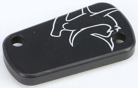 HAMMERHEAD MASTER CYLINDER COVER KAW REAR BLACK 36-0341-00-60