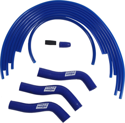 MOTO HOSE SILICONE HOSE KIT (BLUE) 24-66B