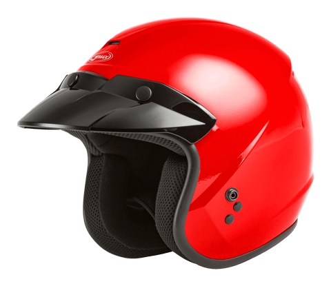 GMAX OF-2 OPEN-FACE HELMET RED MD G1020375