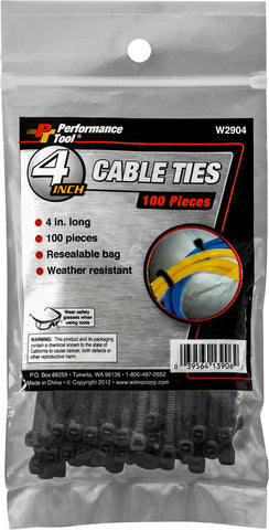 PERFORMANCE TOOL CABLE TIE 4