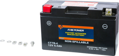FIRE POWER BATTERY CT7B-4 SEALED FACTORY ACTIVATED CT7B-4