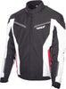 FLY RACING STRATA JACKET BLACK/WHITE/RED SM 477-2101-2