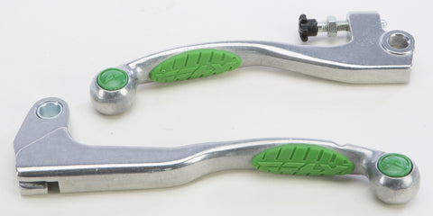 FLY RACING GRIP LEVER SET GREEN 204-040