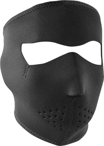 ZAN FULL FACE MASK BLACK SMALL FACE WNFMS114